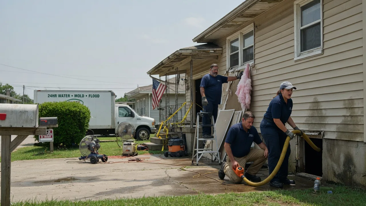 Water Damage Repair in Saint Francis, ME near me